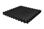 VirtuFit Fitness Puzzelmat – 4-delige Vloermat – 120×120 cm – Zwart