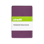 VirtuFit Premium Yoga Blok - EVA Foam - Mulberry