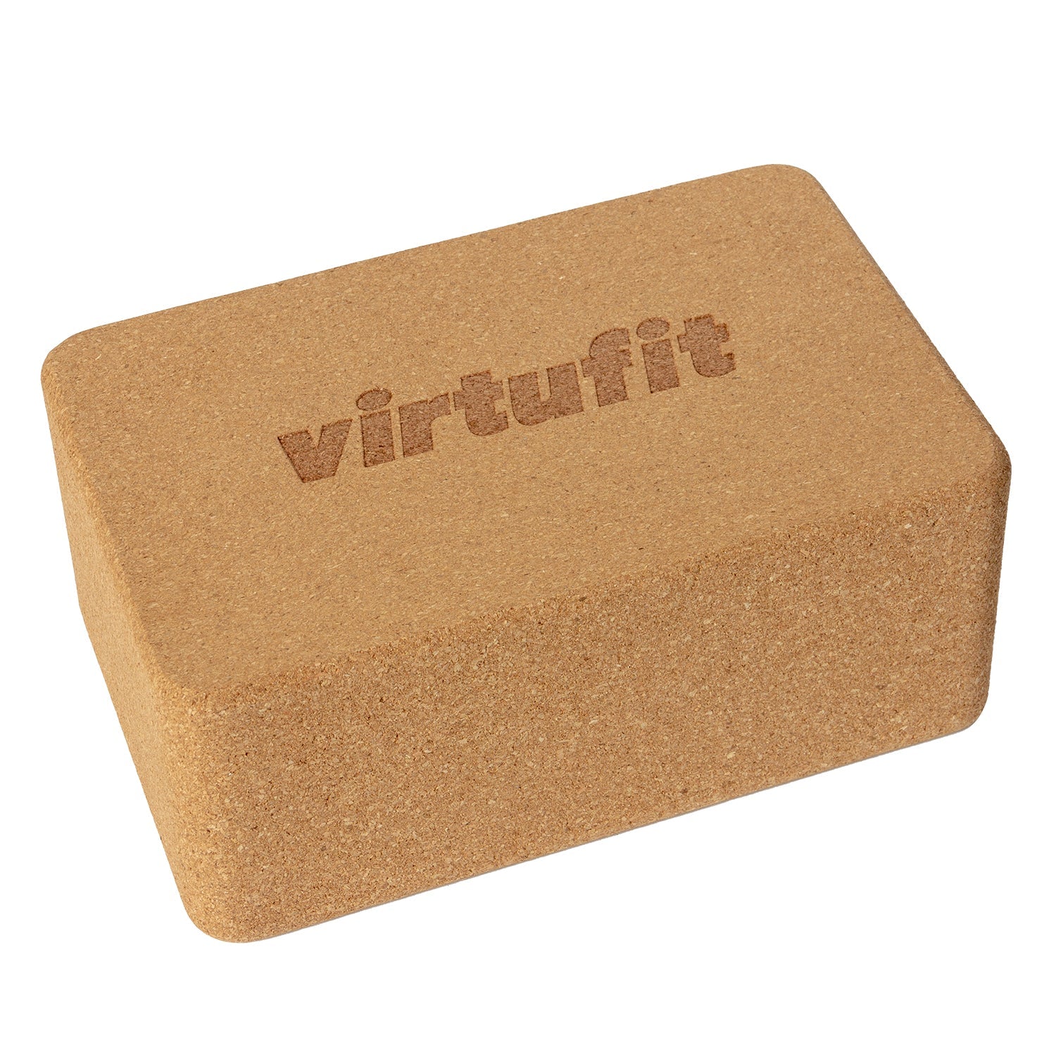 VirtuFit Premium Kurk Yoga Blok - Ecologisch