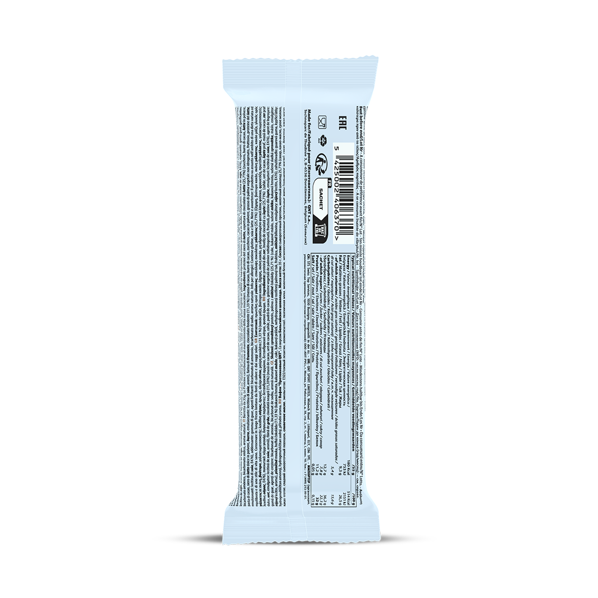 QNT Protein Wafer Bar - Eiwit Reep - 12 x 35 gr - Belgian Chocolate