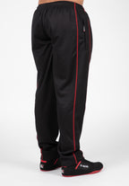 Gorilla Wear Wallace Mesh Pants - Zwart/Rood