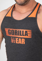 Gorilla Wear Wallace Tank Top - Grijs/Oranje