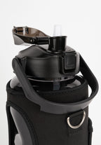 Gorilla Wear Waterfles met Sleeve - Zwart - 2 L