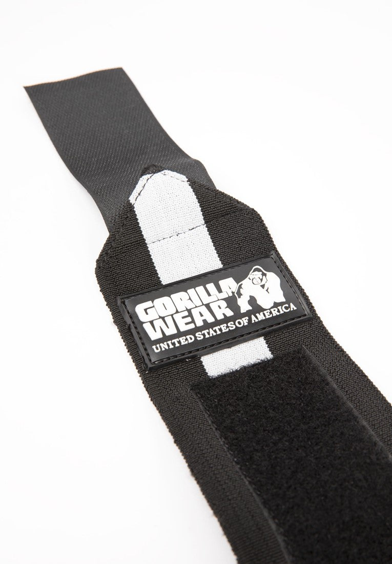 Gorilla Wear Wrist Wraps Ultra - Zwart/Wit
