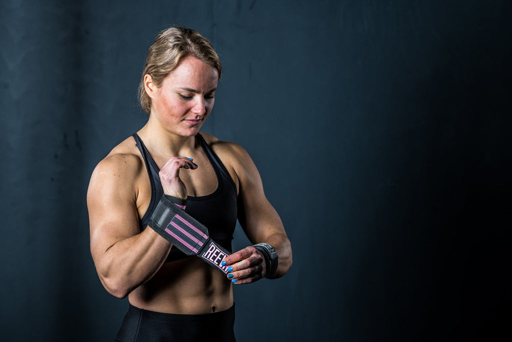 Reeva Wrist Wraps - Roze