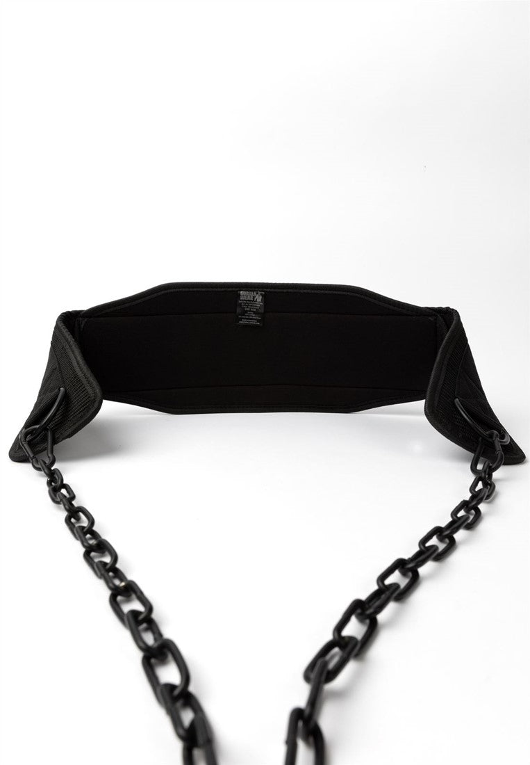 Gorilla Wear Nylon Dip Belt - Zwart