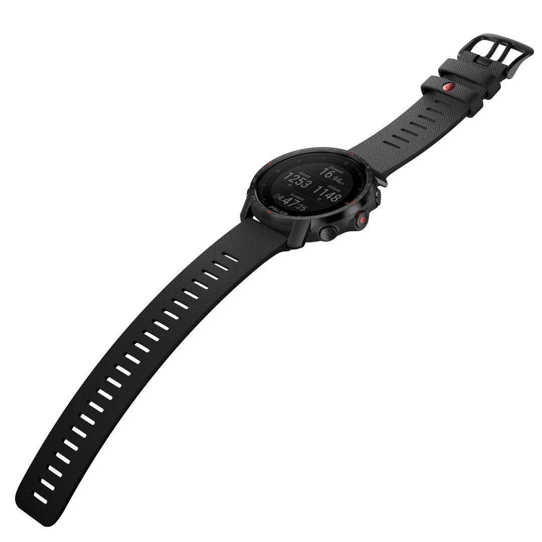 Polar Grit X Pro Sporthorloge - Black DLC - M/L