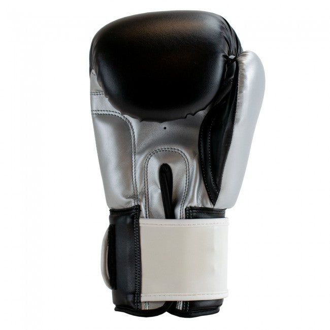 Super Pro Combat Gear Rebel (Kick)Bokshandschoenen - Zwart/Wit