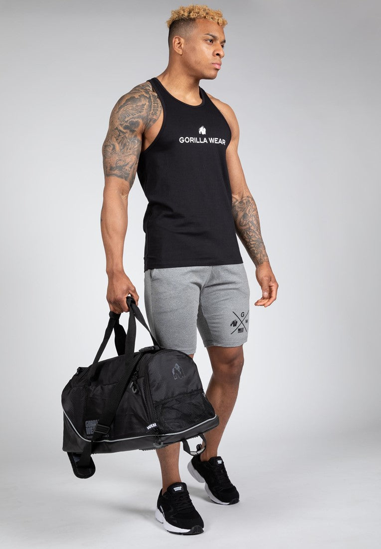Gorilla Wear Carter Stretch Tank Top - Zwart