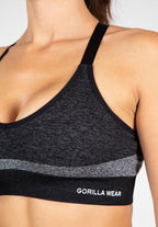 Gorilla Wear Selah Seamless Sportbeha - Zwart