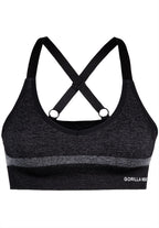 Gorilla Wear Selah Seamless Sportbeha - Zwart