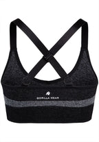 Gorilla Wear Selah Seamless Sportbeha - Zwart