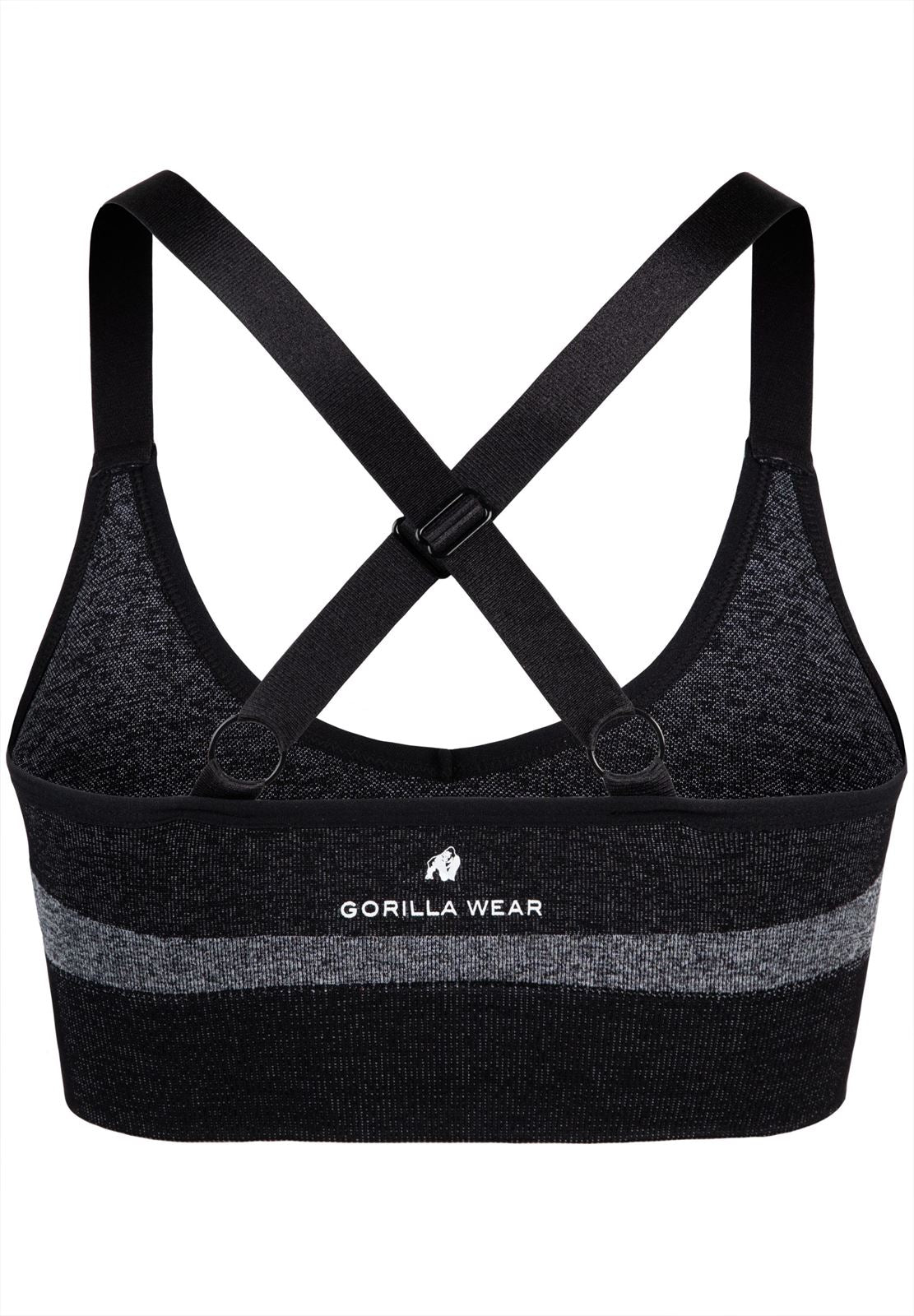 Gorilla Wear Selah Seamless Sportbeha - Zwart