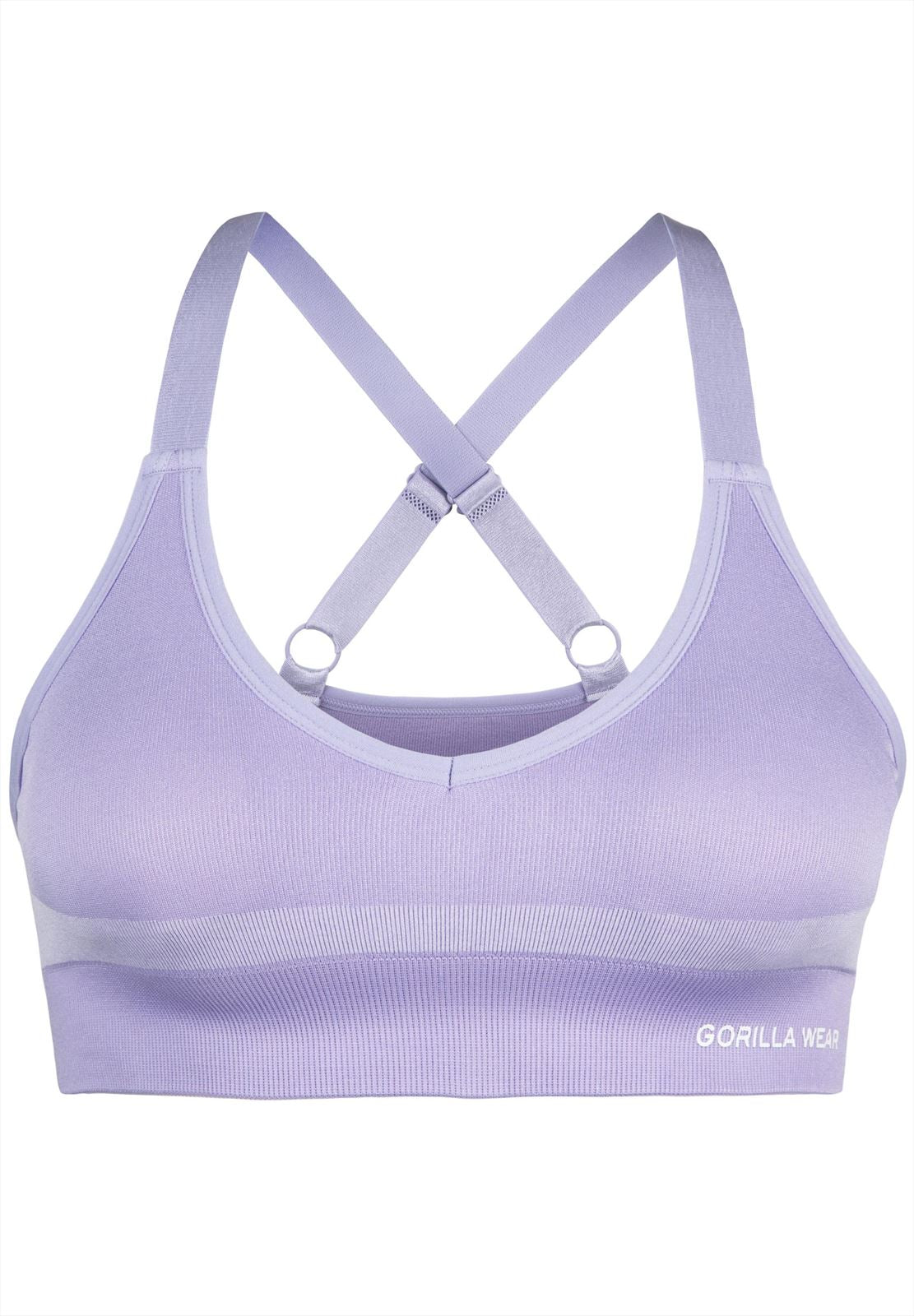 Gorilla Wear Selah Seamless Sportbeha - Lila