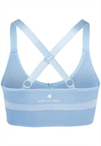 Gorilla Wear Selah Seamless Sportbeha - Lichtblauw