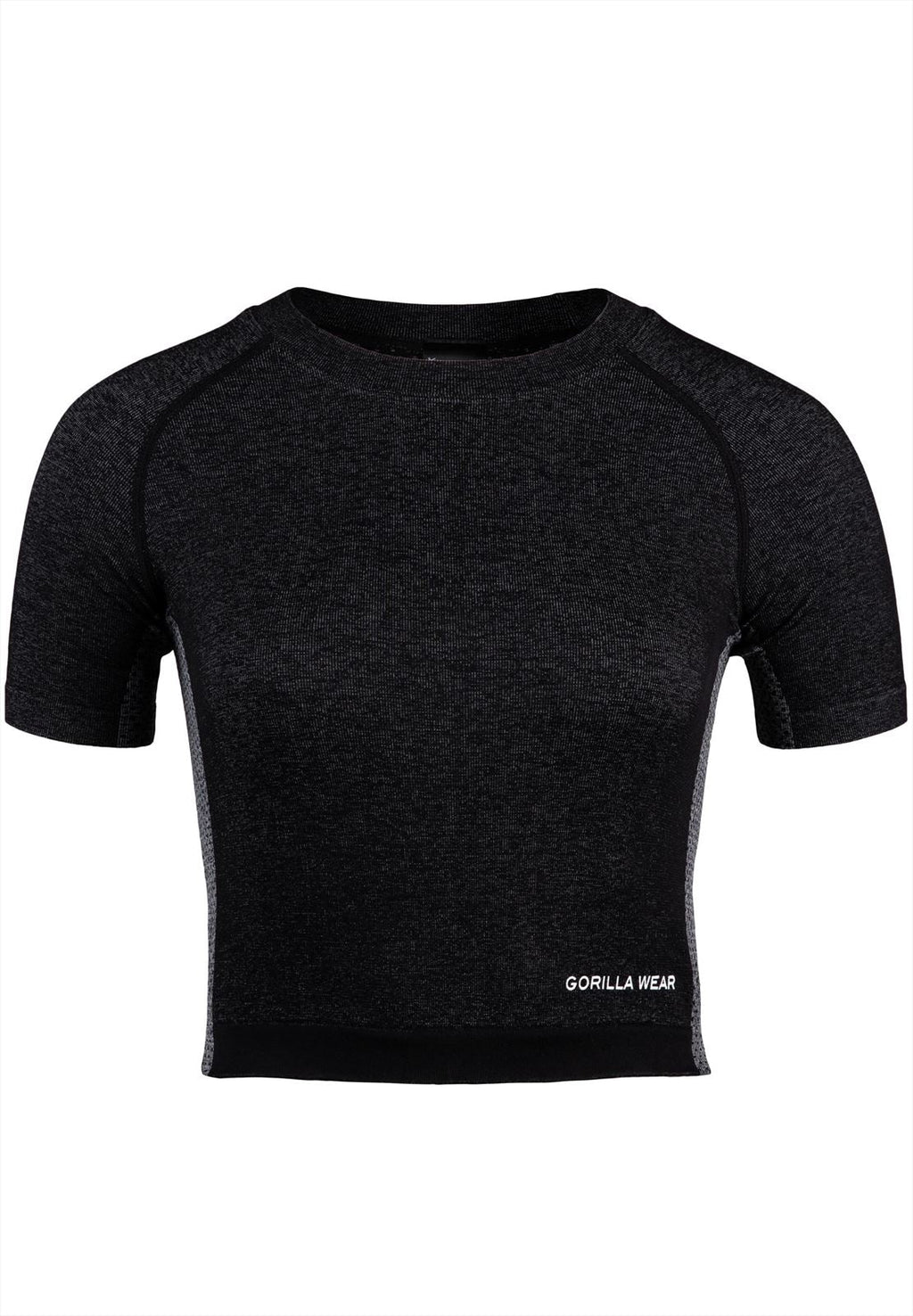 Gorilla Wear Selah Seamless Crop Top - Zwart
