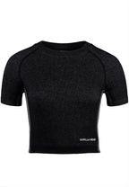 Gorilla Wear Selah Seamless Crop Top - Zwart