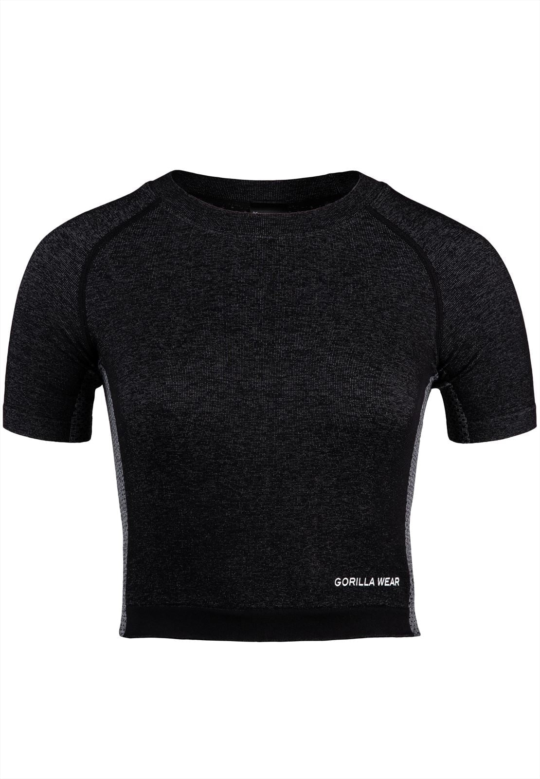 Gorilla Wear Selah Seamless Crop Top - Zwart