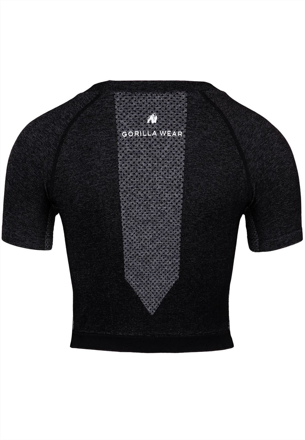 Gorilla Wear Selah Seamless Crop Top - Zwart