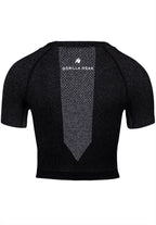 Gorilla Wear Selah Seamless Crop Top - Zwart