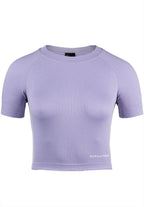 Gorilla Wear Selah Seamless Crop Top - Lila
