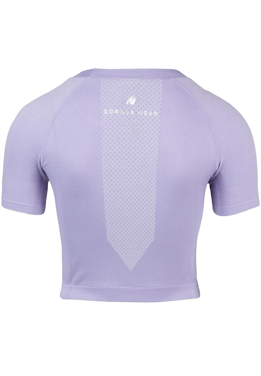 Gorilla Wear Selah Seamless Crop Top - Lila