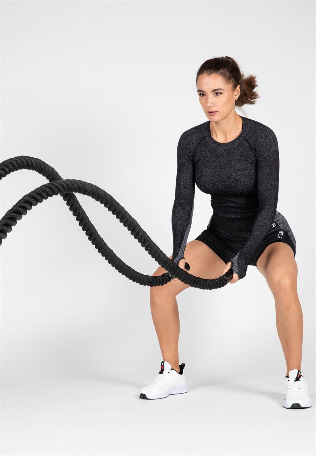 Gorilla Wear Selah Seamless Longsleeve - Zwart