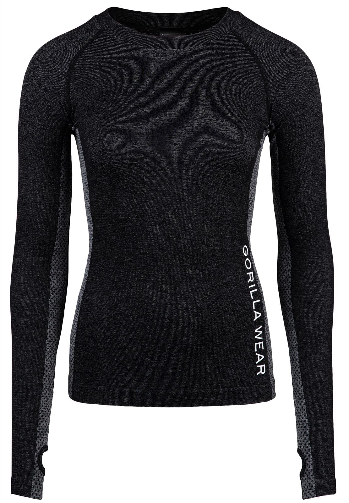 Gorilla Wear Selah Seamless Longsleeve - Zwart