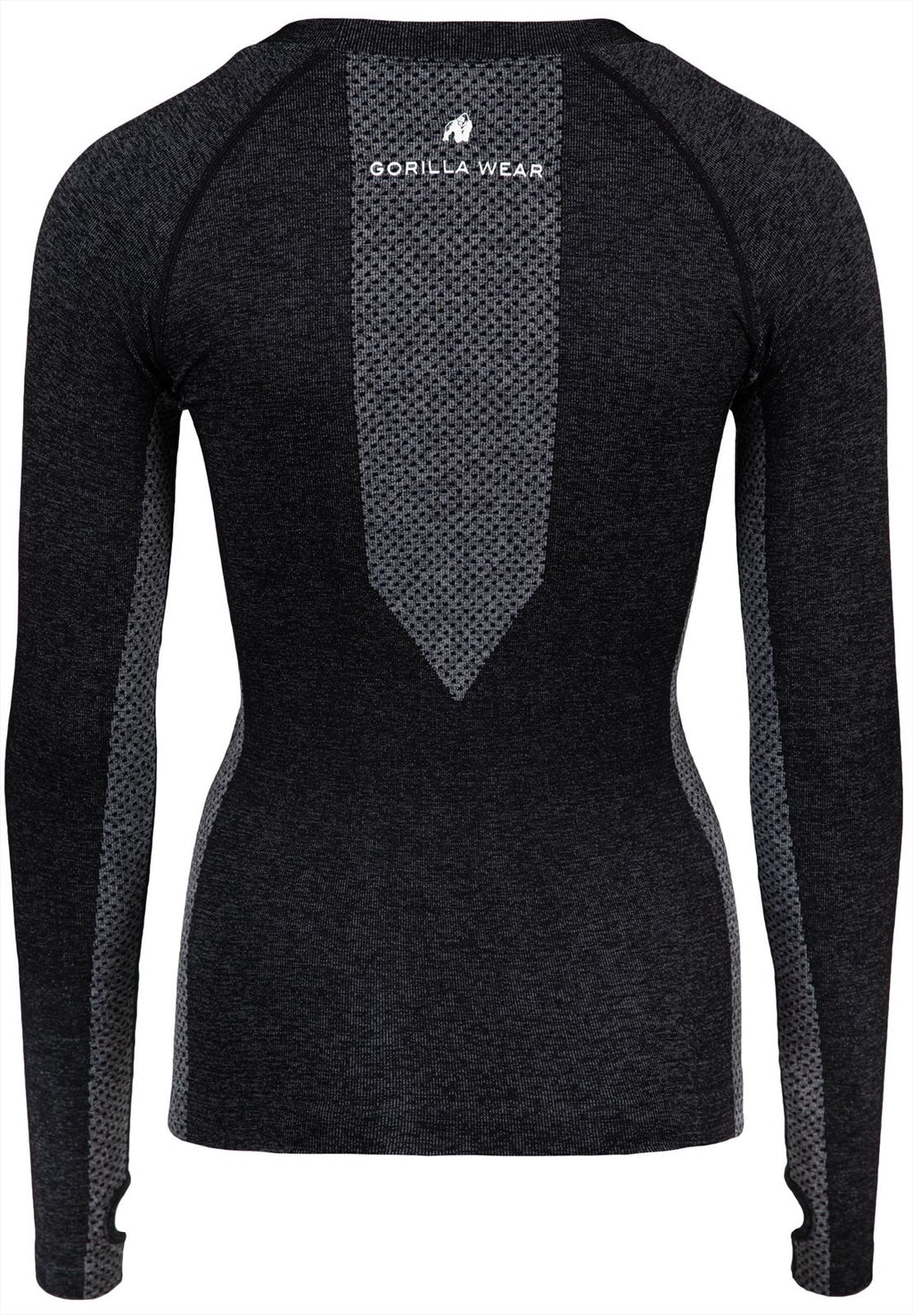Gorilla Wear Selah Seamless Longsleeve - Zwart