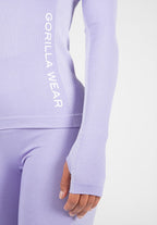 Gorilla Wear Selah Seamless Longsleeve - Lila