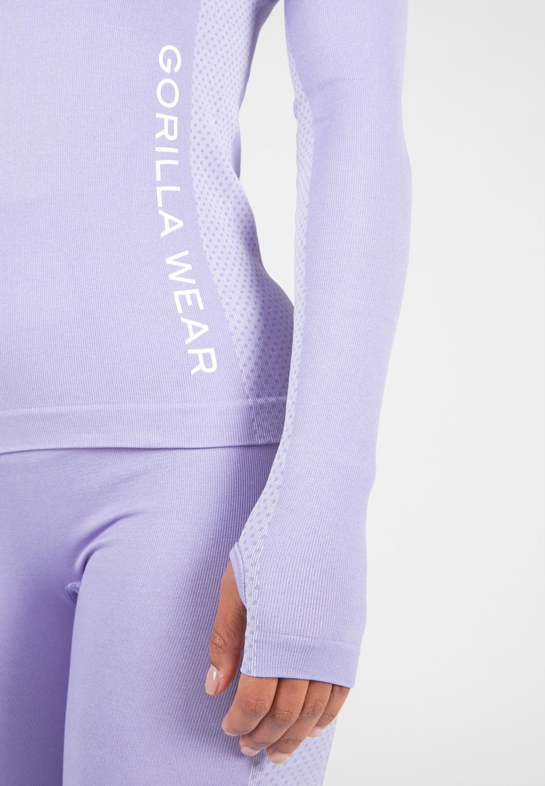 Gorilla Wear Selah Seamless Longsleeve - Lila