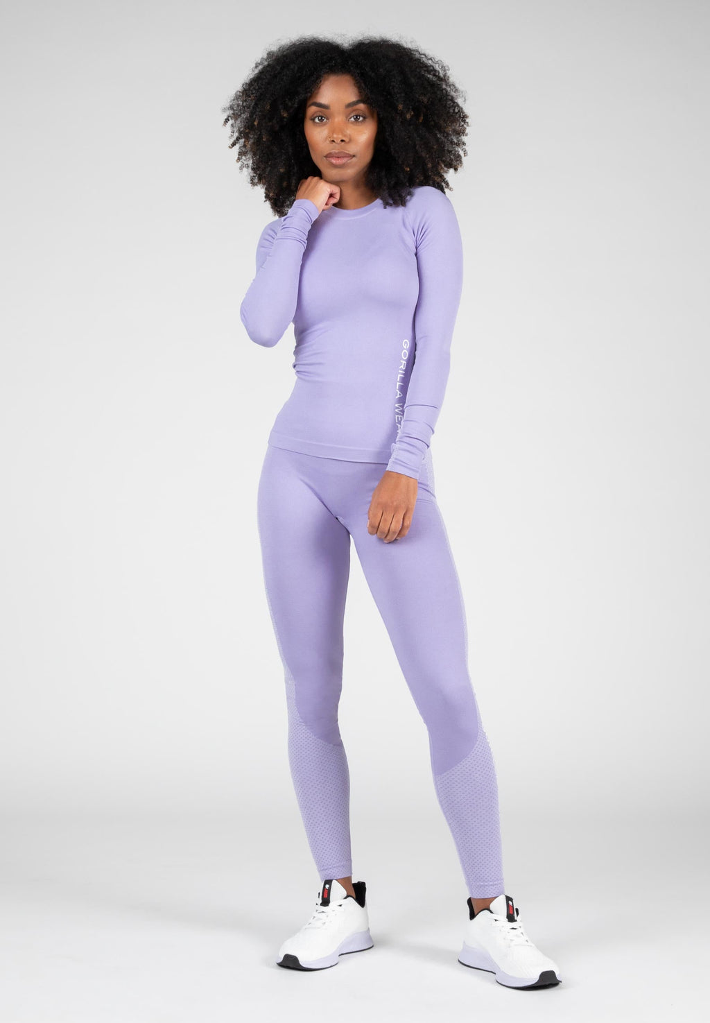 Gorilla Wear Selah Seamless Longsleeve - Lila