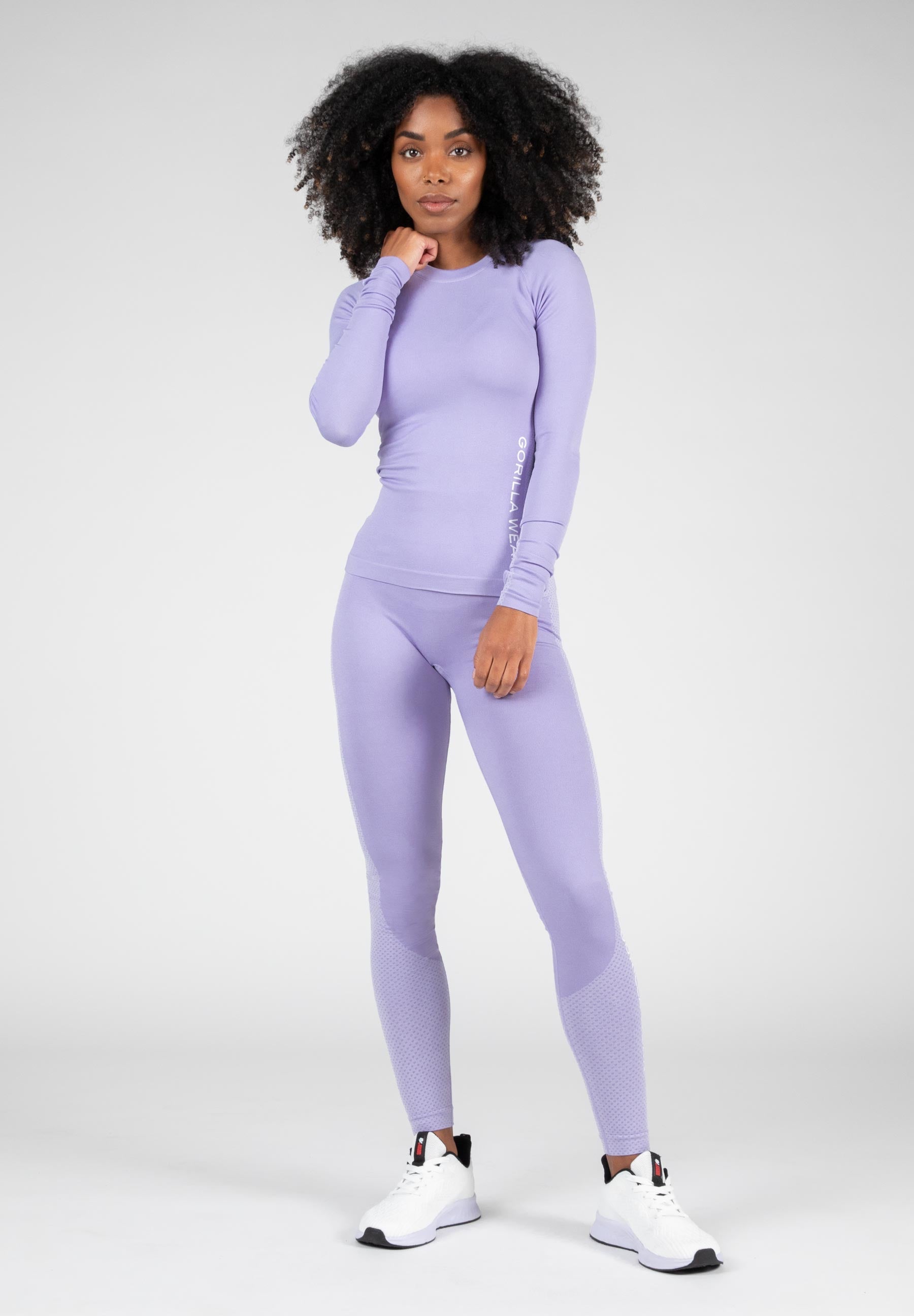 Gorilla Wear Selah Seamless Longsleeve - Lila