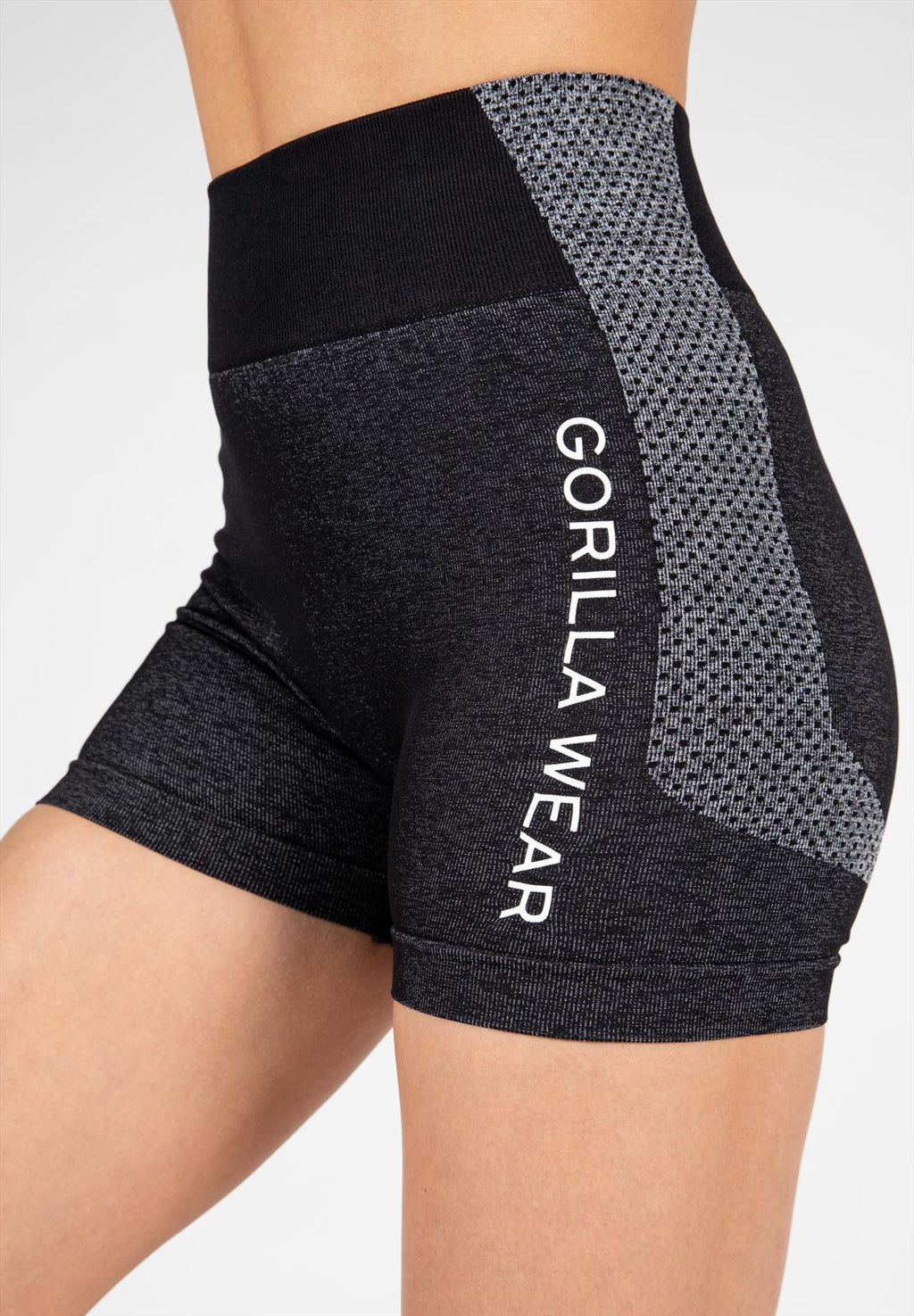 Gorilla Wear Selah Seamless Shorts - Zwart