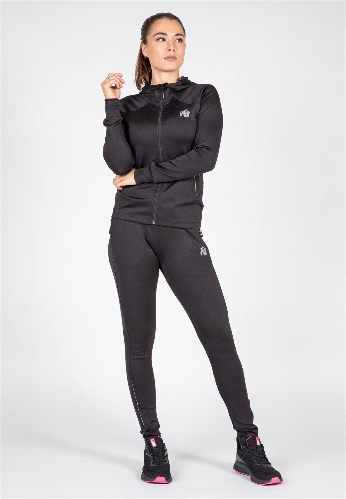 Gorilla Wear Halsey Trainingsjas - Zwart