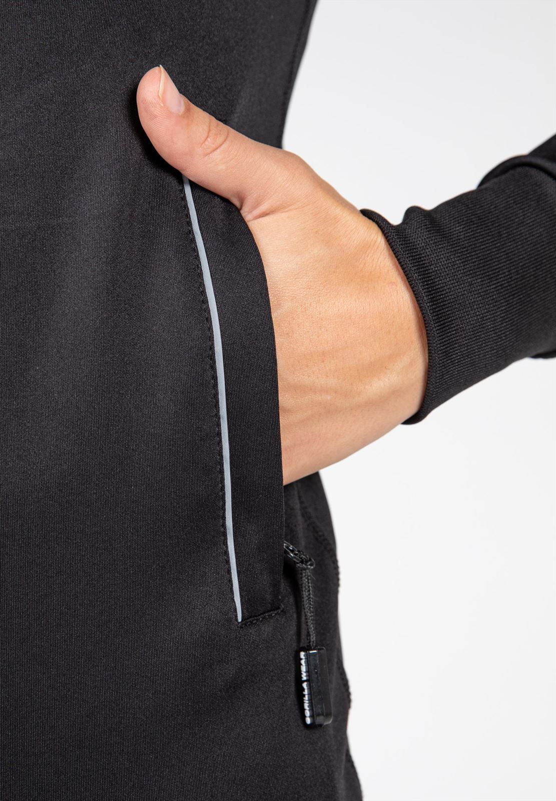 Gorilla Wear Halsey Trainingsjas - Zwart