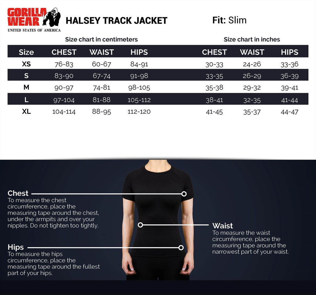 Gorilla Wear Halsey Trainingsjas - Grijs