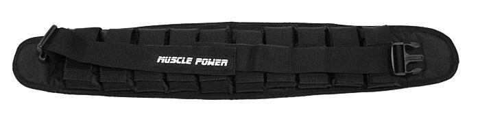 Muscle Power Gewichtsgordel 3 kg - Zwart