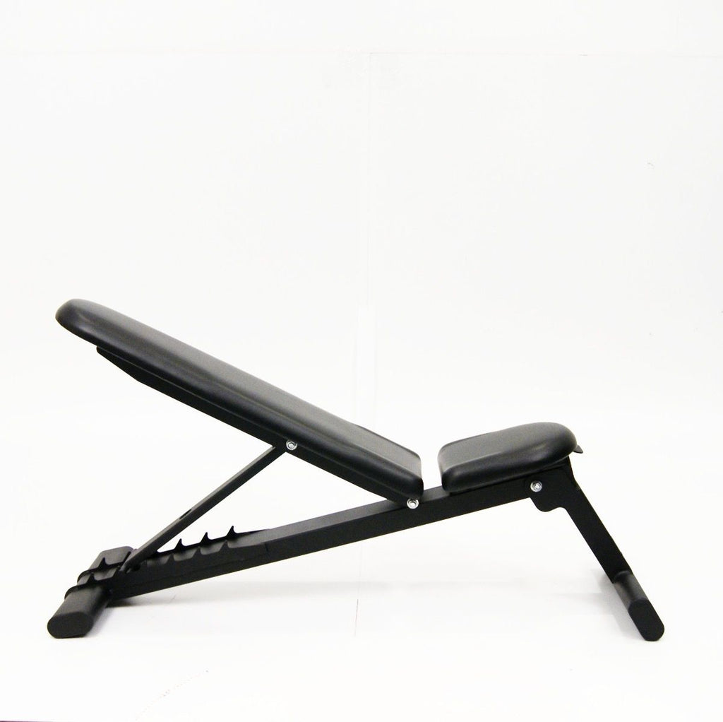 Muscle Power Opklapbare Trainingsbank - Zwart