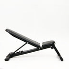 Muscle Power Opklapbare Trainingsbank - Zwart