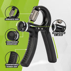 VirtuFit Verstelbare Handknijper - Knijphalter - 5 tot 20 kg
