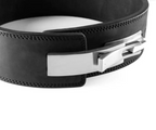 Reeva Halterriem - Nubik Leer Lifting Belt - Zwart