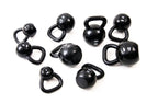 Muscle Power Gietijzeren Kettlebell - Zwart - 12 kg