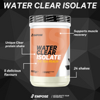 Empose Nutrition Water Clear Isolate - Proteine Ranja - Eiwit Poeder - 600 gr - Ice Tea Perzik