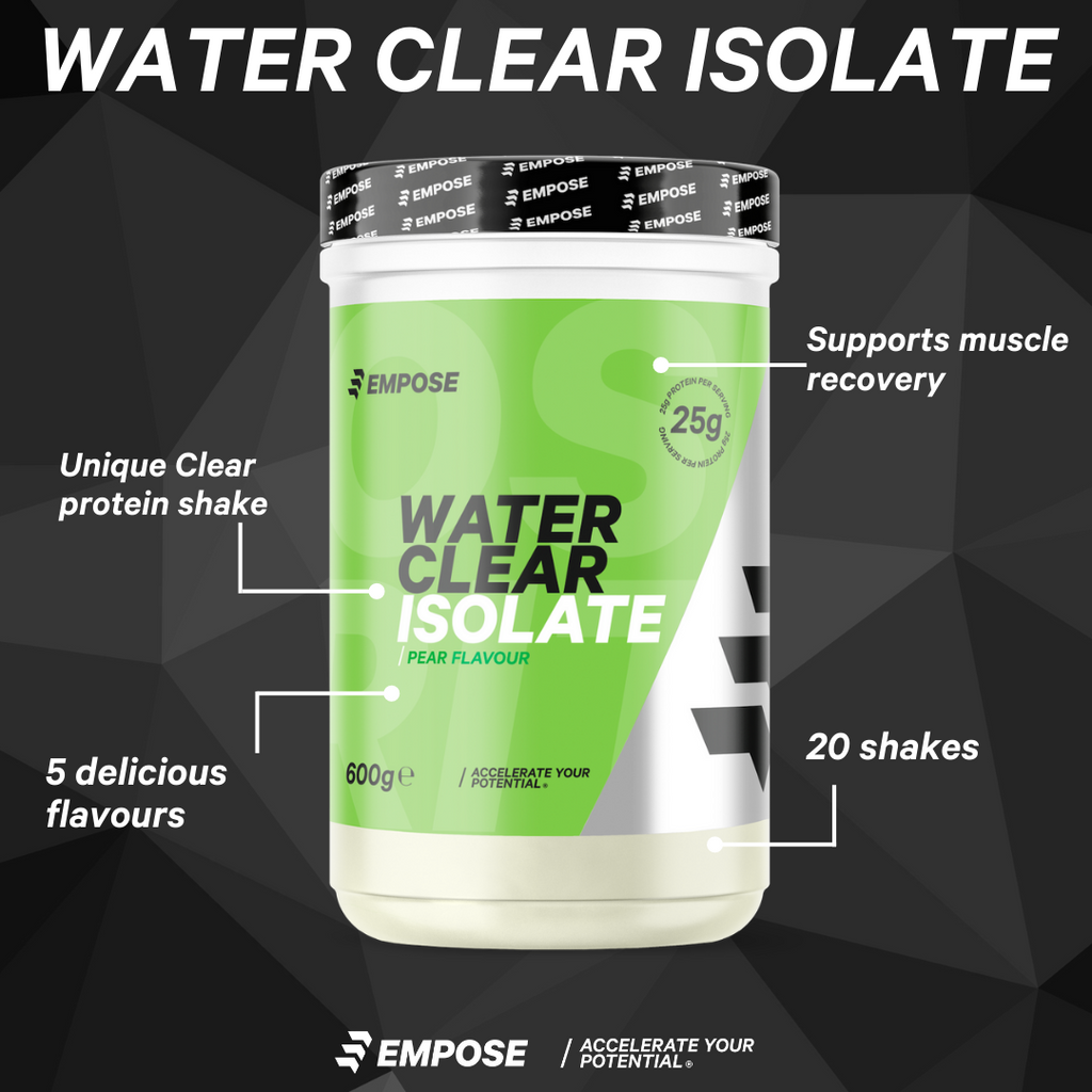 Empose Nutrition Water Clear Isolate - Proteine Ranja - Eiwit Poeder - 600 gr - Peer