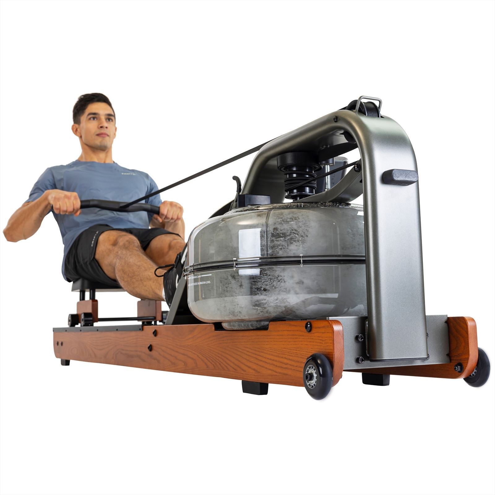 Fluid Rower Apollo Pro V Roeitrainer - Donker Eiken