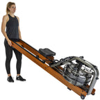 Fluid Rower Apollo Pro V Roeitrainer - Donker Eiken