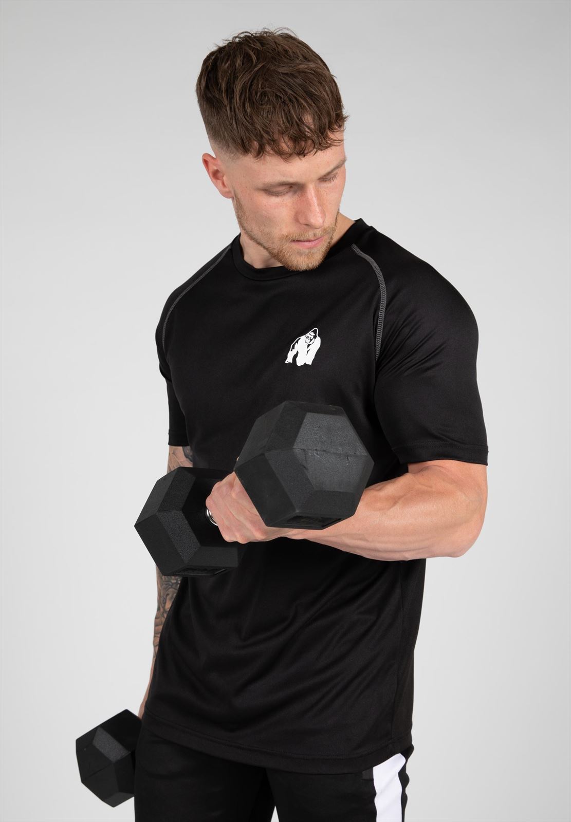 Gorilla Wear Performance T-Shirt - Zwart