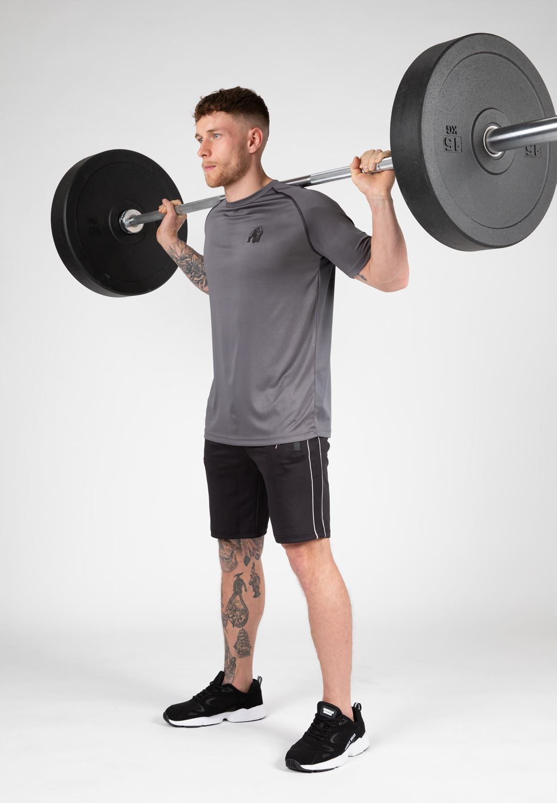 Gorilla Wear Performance T-Shirt - Grijs