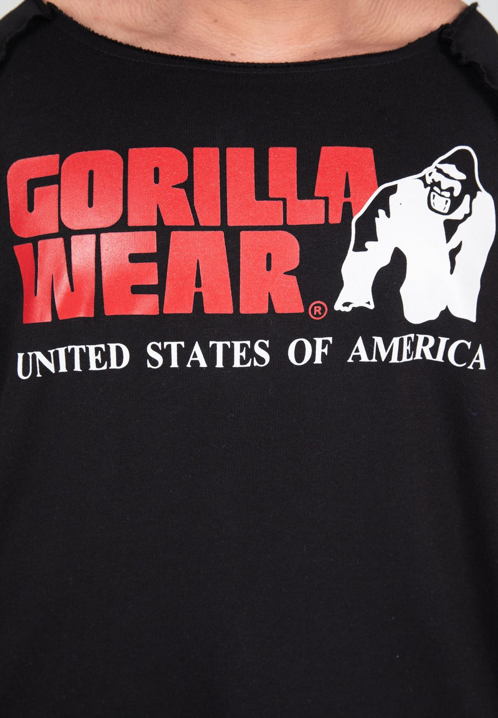 Gorilla Wear Classic Work Out Top - Zwart